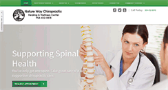 Desktop Screenshot of naturewaychiropractic.com